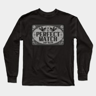 Perfect Matchbox BW Long Sleeve T-Shirt